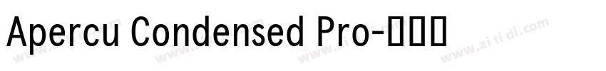 Apercu Condensed Pro字体转换